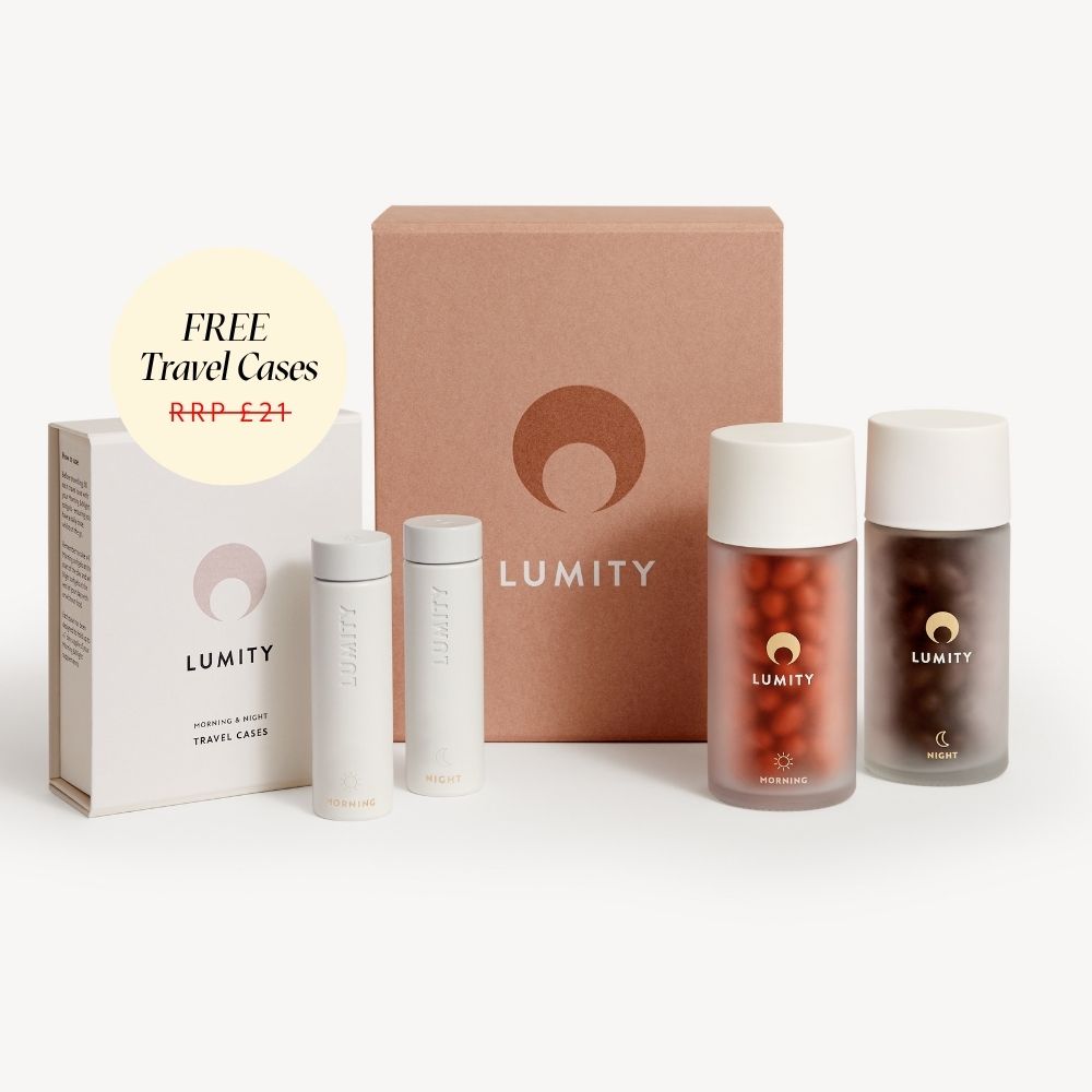 Morning & Night Supplement + Free Travel Cases