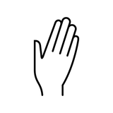 Icon of a hand