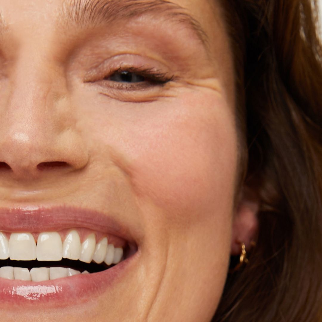 Close-up of a women smiling