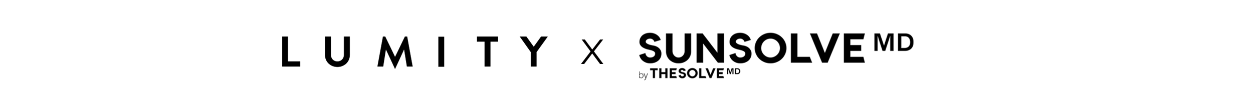 Lumity and SunsolveMD by TheSolveMD logos