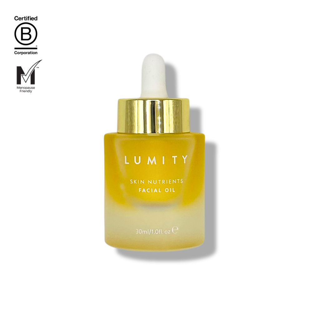 Lumity Skin Nutrients Facial Oil Bottle