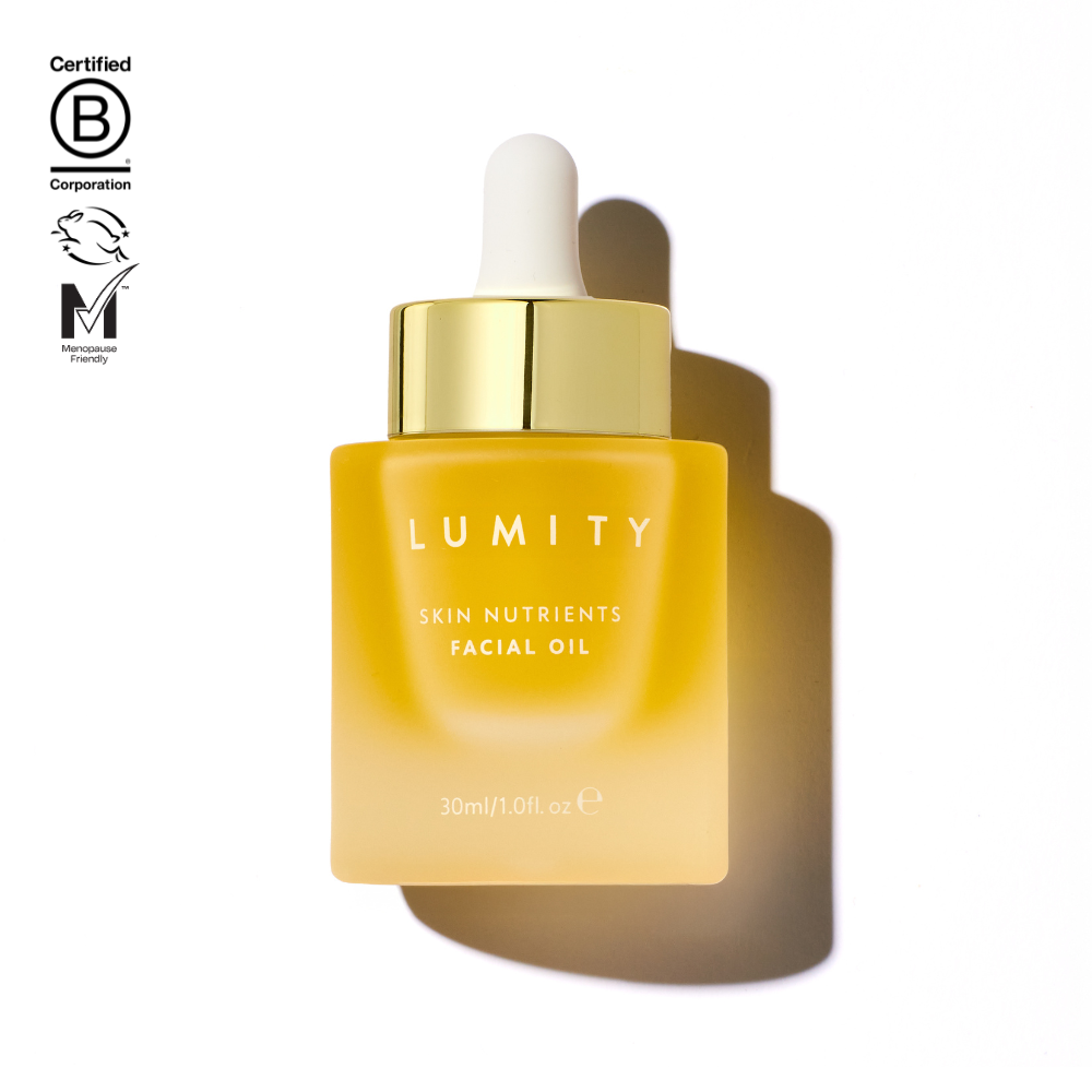Lumity Skin Nutrients Facial Oil Bottle