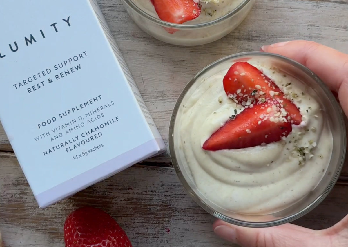 Photo of chamomile cashew pudding