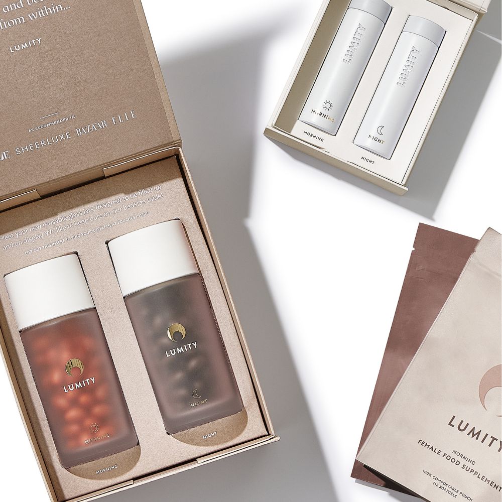 Morning & Night Supplement + Free Travel Cases