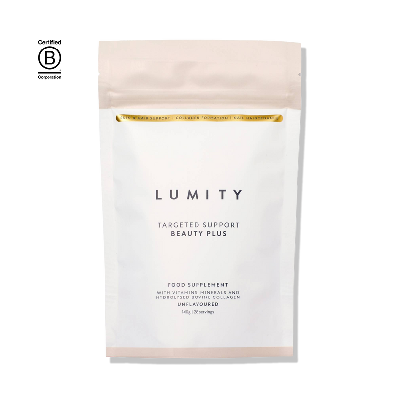 Lumity targeted support beauty plus pouch