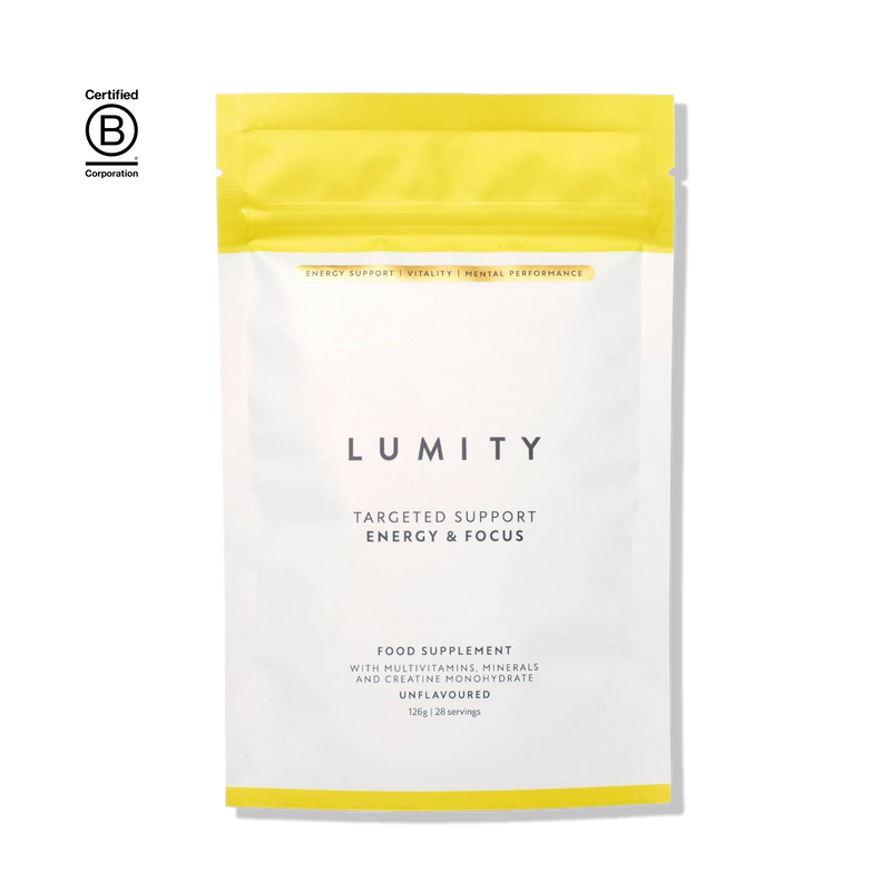 Lumity Targeted Support Energy & Focus pouch