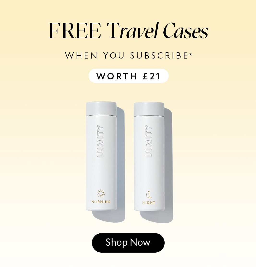 Free travel cases when you subscribe